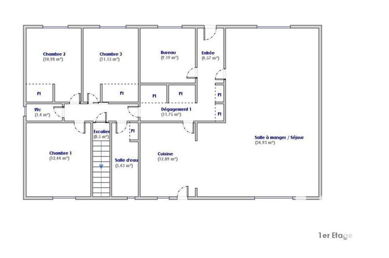 Maison - 132 m² - 7 pièces