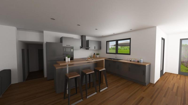 Maison - 75 m² - 3 pièces