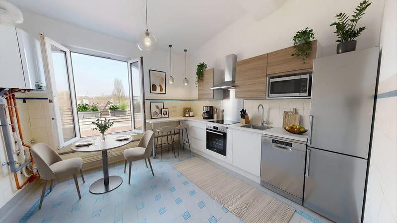 Appartement - 54 m² - 3 pièces