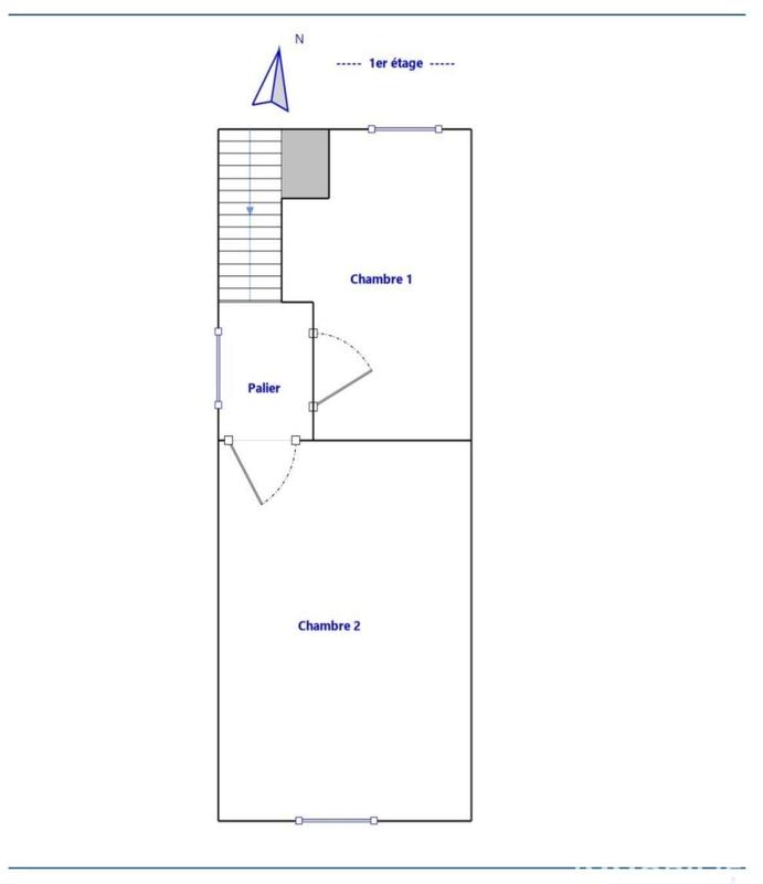 Duplex - 56 m² - 3 pièces