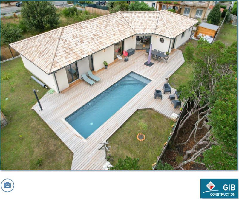 Maison - 90 m² - 4 pièces