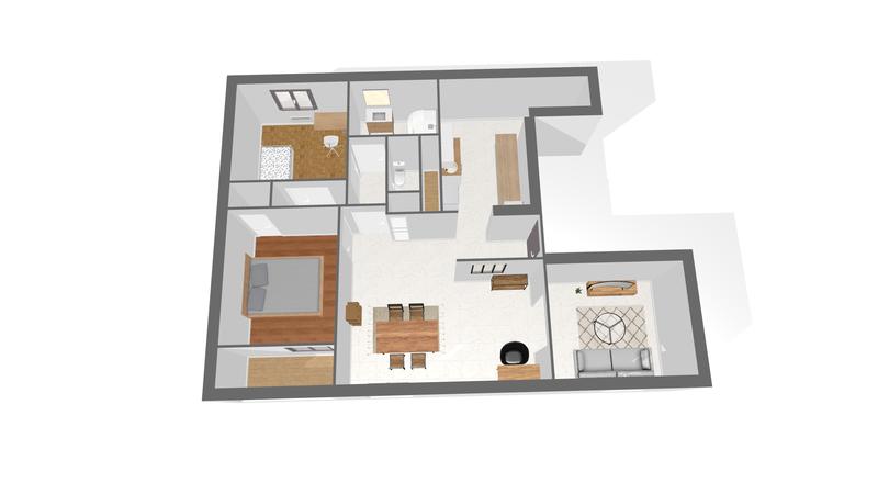 Appartement - 66 m² - 3 pièces