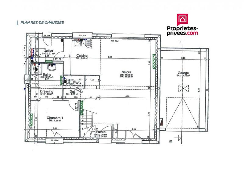 Maison - 110 m² - 5 pièces