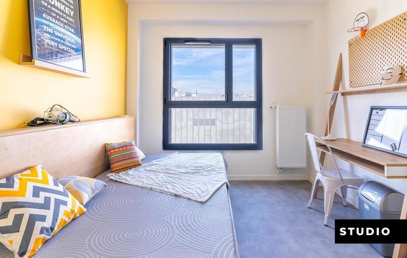 Studio - 17 m² - 1 pièce