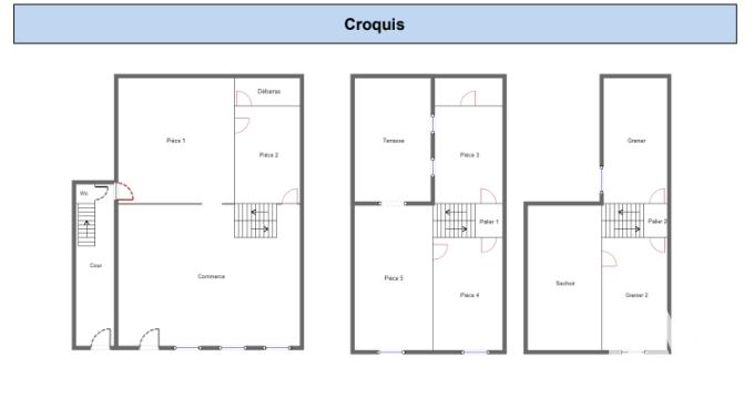 Immeuble - 140 m²