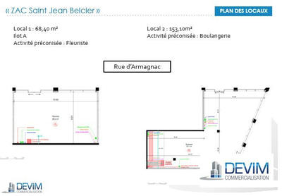 Local commercial - 68 m²