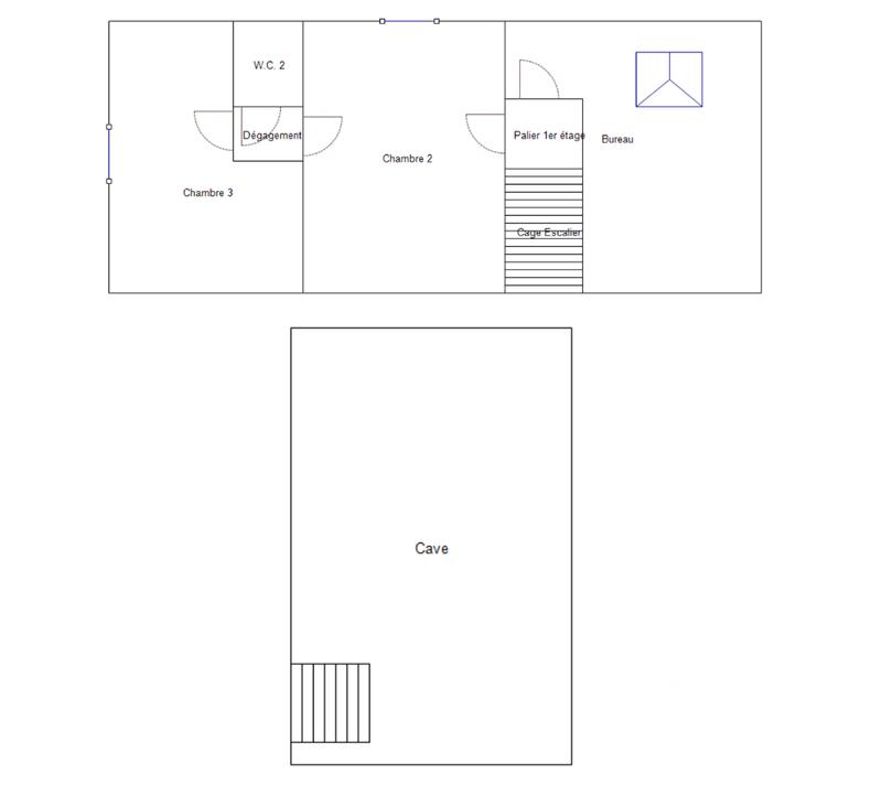 Maison de campagne - 82 m² - 5 pièces