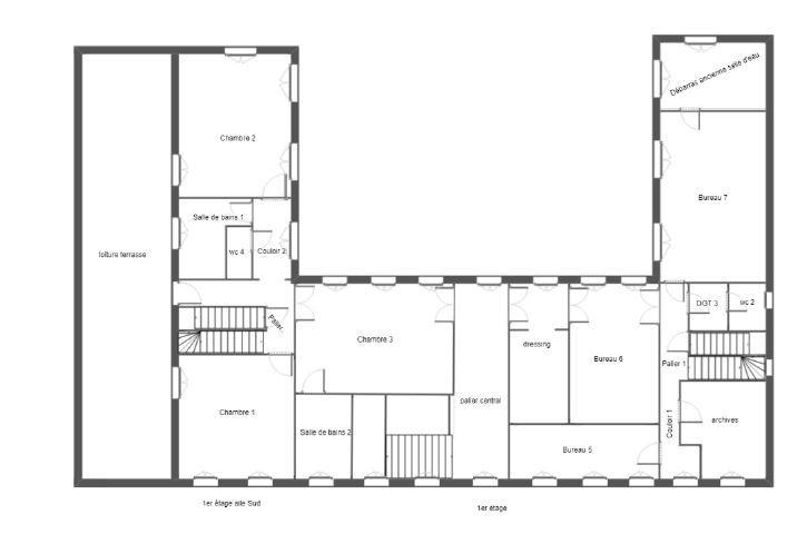 Immeuble - 600 m² - 16 pièces