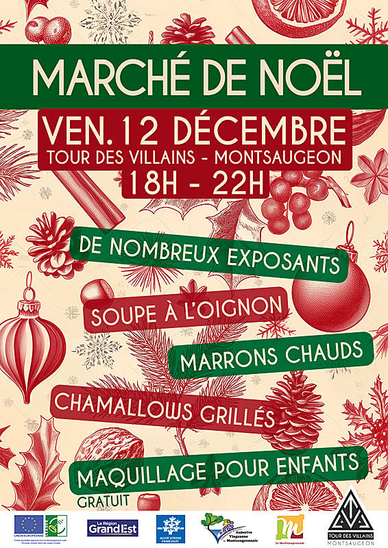 Marché de Noël à la Tour des Villains
