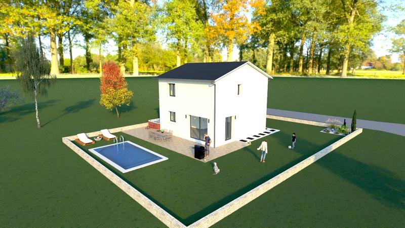 Maison - 94 m² - 4 pièces