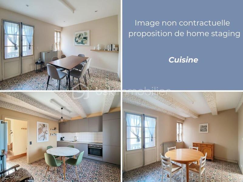 Maison de village - 62 m² - 4 pièces