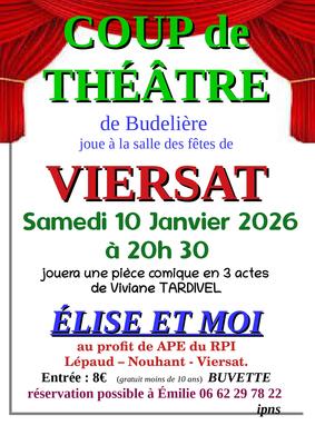 Coup de théâtre : Elise et Moi