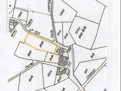 Terrain constructible - 1 398 m²