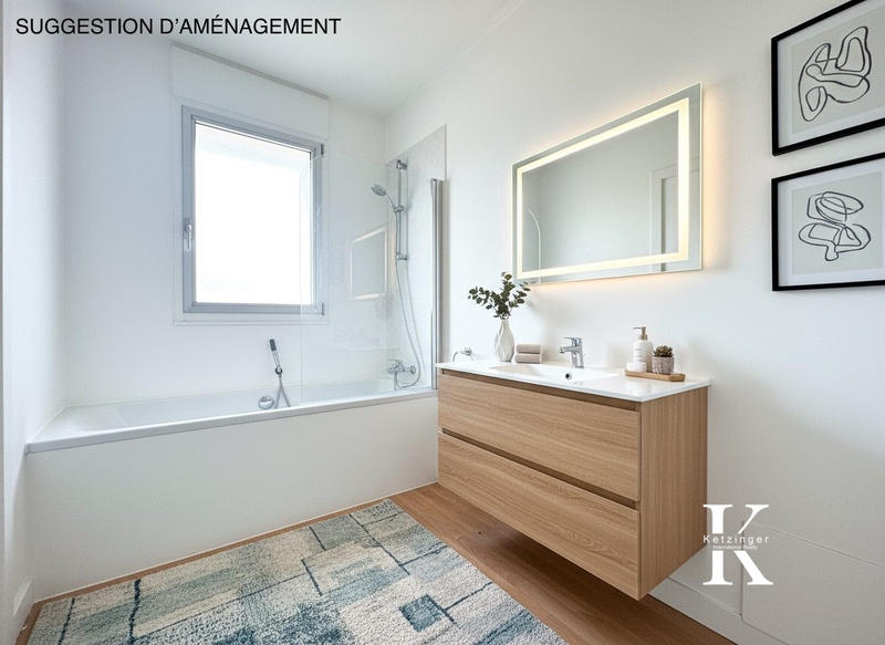 Appartement - 46 m² - 2 pièces