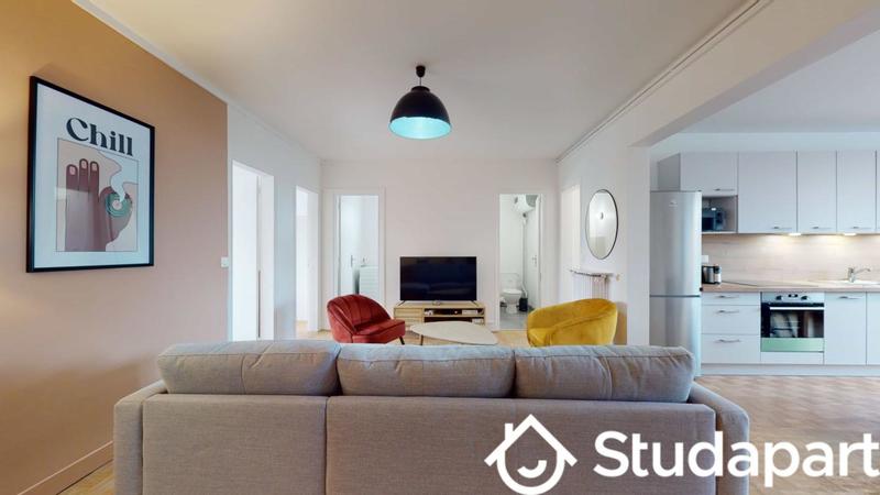 Chambre - 10 m² - 1 pièce