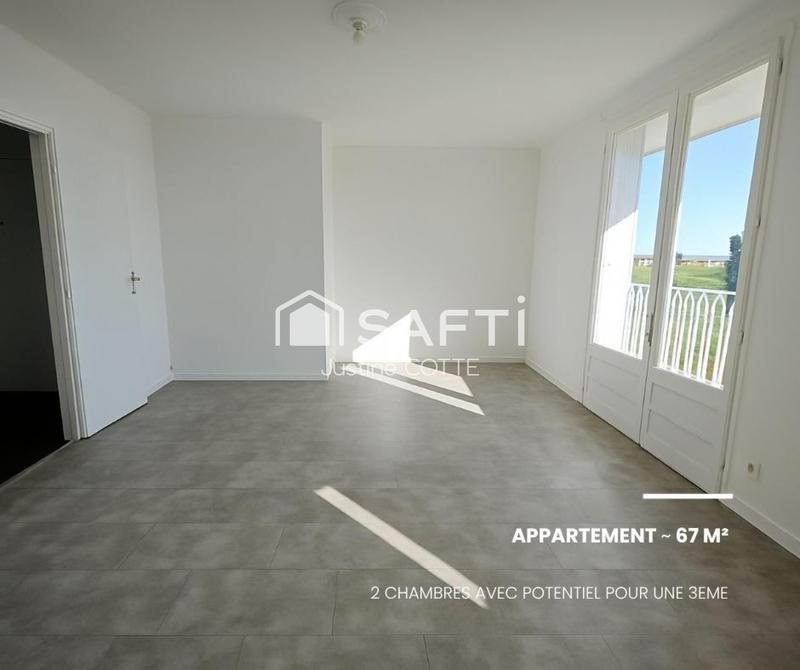 Appartement - 67 m² - 3 pièces