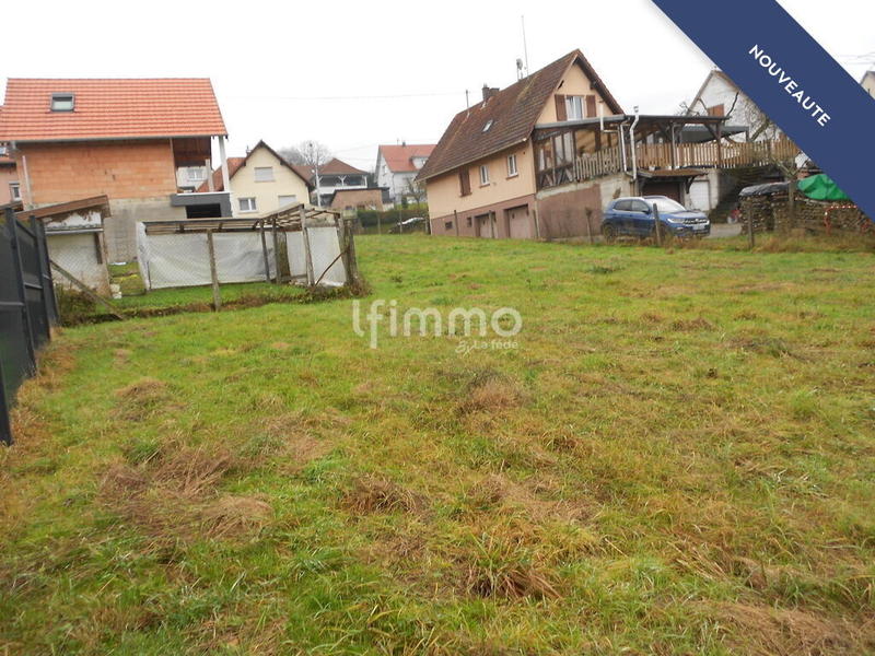 Terrain constructible - 607 m²