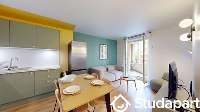 Chambre - 9 m² - 1 pièce