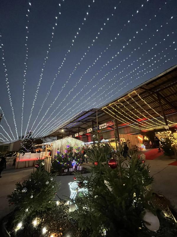 Marché de noël maison moine