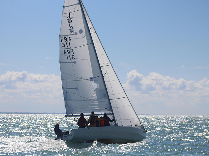 Balade nautique en voilier entre Touques et mer