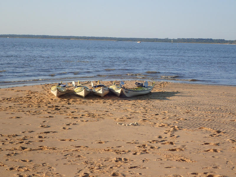 Sortie en kayak de mer - Découverte du delta de l'Eyre et du Bassin d'Arcachon