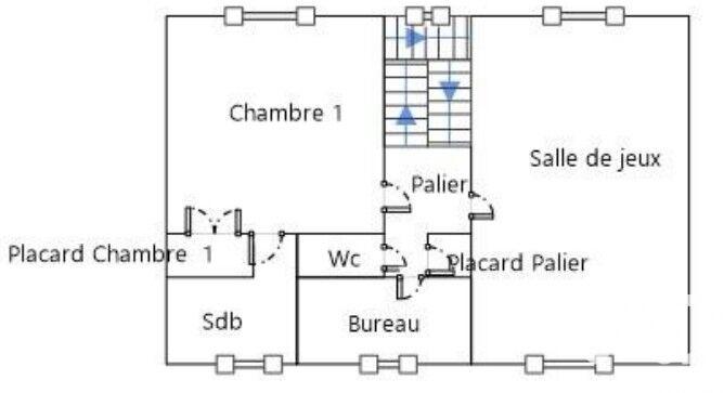 Maison de ville - 180 m² - 8 pièces