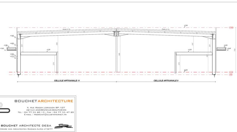 Local d'activités - 726 m²