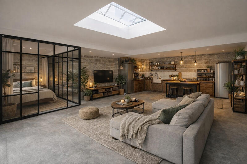 Appartement - 47 m² - 2 pièces