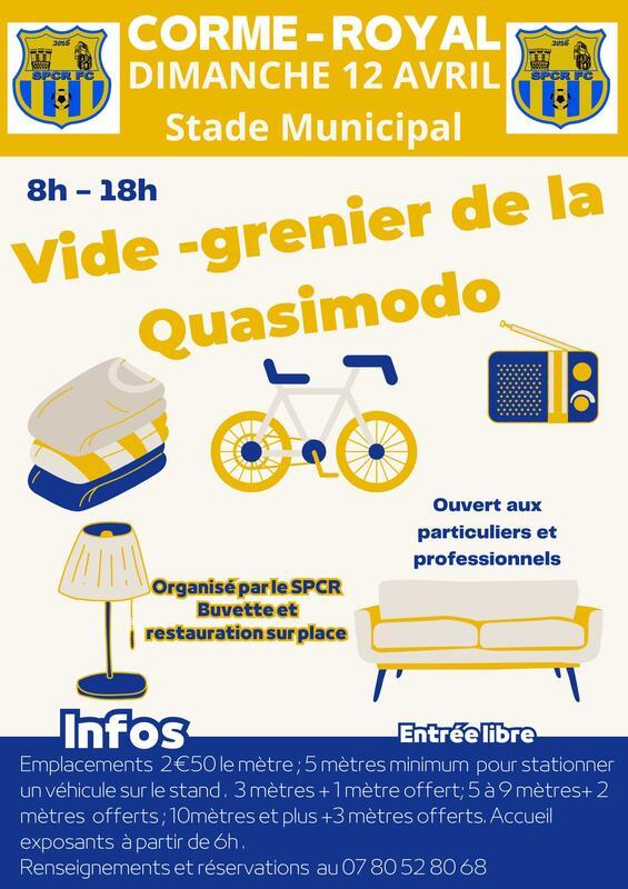 Vide grenier de la quasimodo