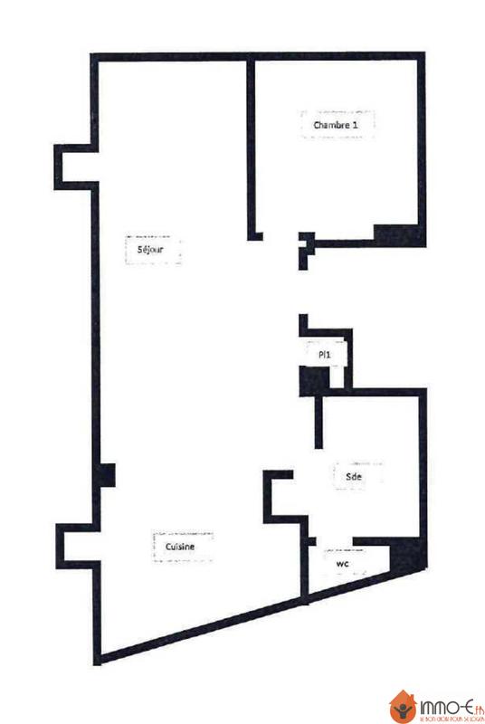 Appartement - 47 m² - 3 pièces