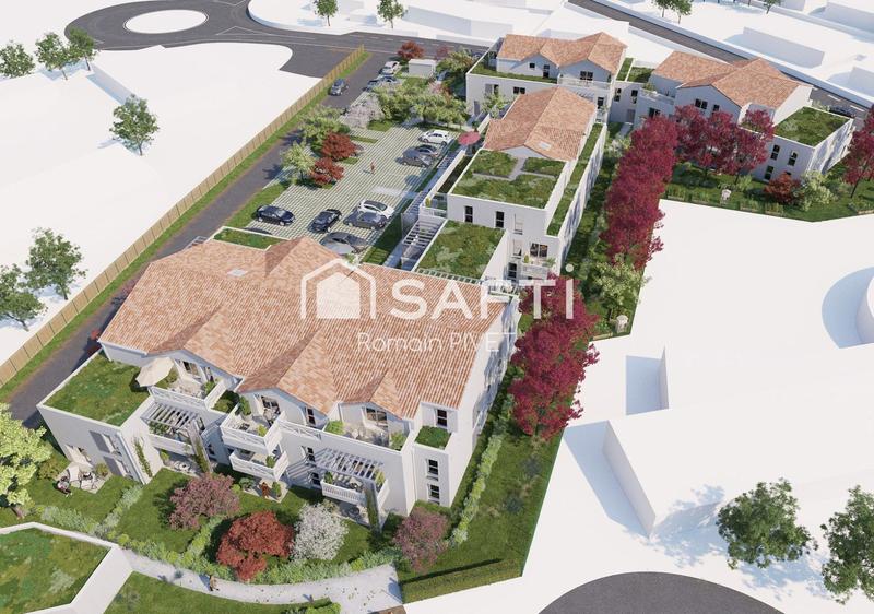 Appartement - 43 m² - 2 pièces