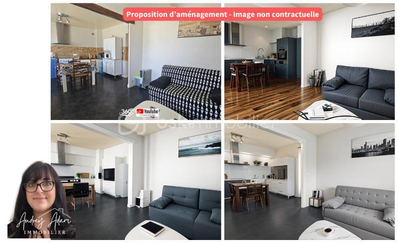 Maison ancienne - 85 m² - 6 pièces