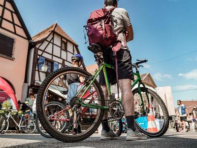 Slow Up : en passant par Dambach-la-Ville