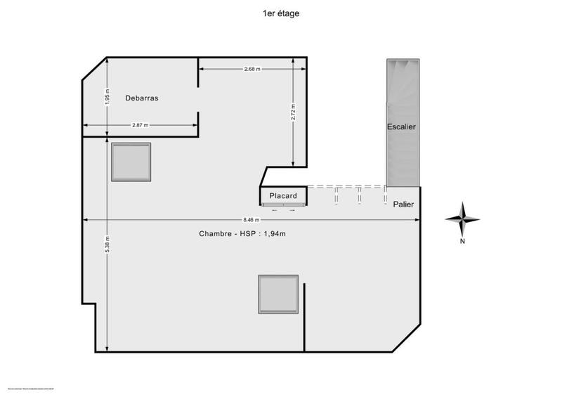 Appartement - 70 m² - 3 pièces
