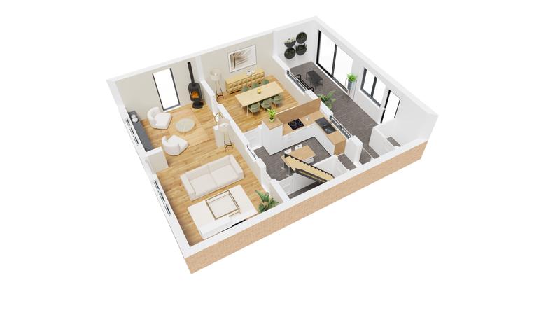 Maison - 111 m² - 5 pièces