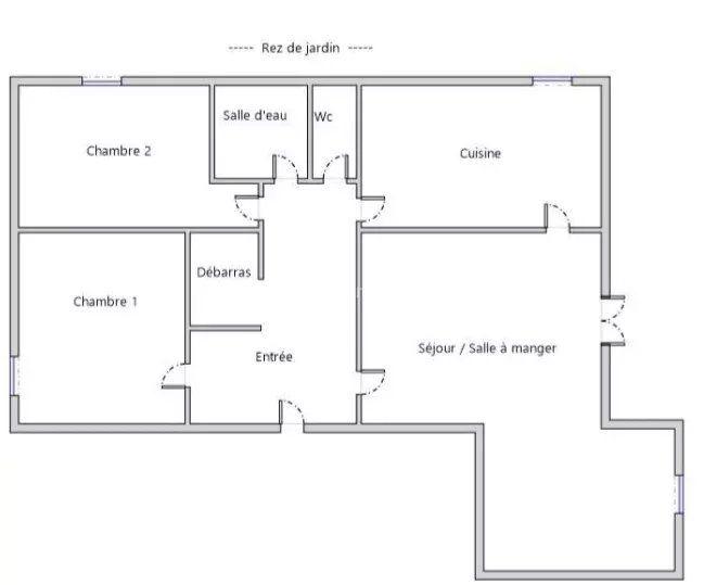 Appartement - 88 m² - 4 pièces