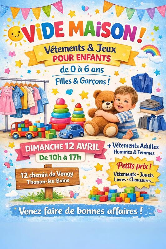 Vide maison - vide dressing