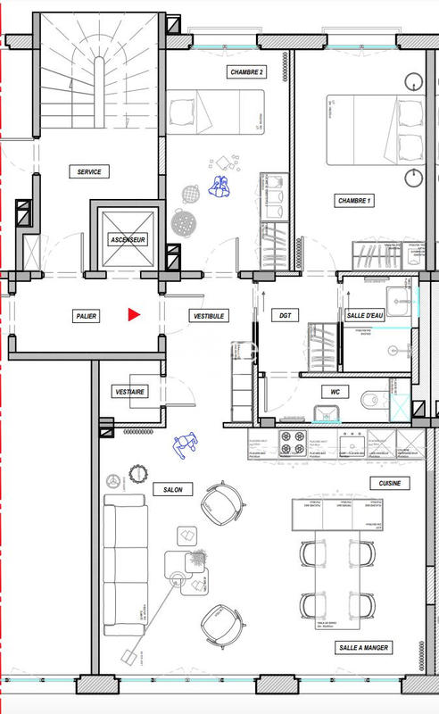 Appartement - 280 m² - 11 pièces