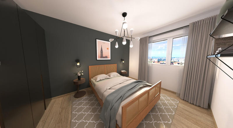 Appartement - 98 m² - 4 pièces