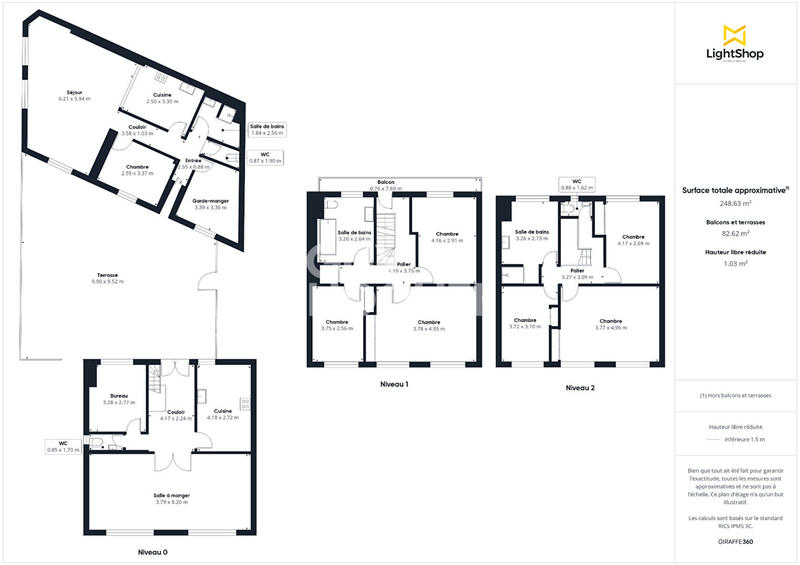 Immeuble - 12 pièces
