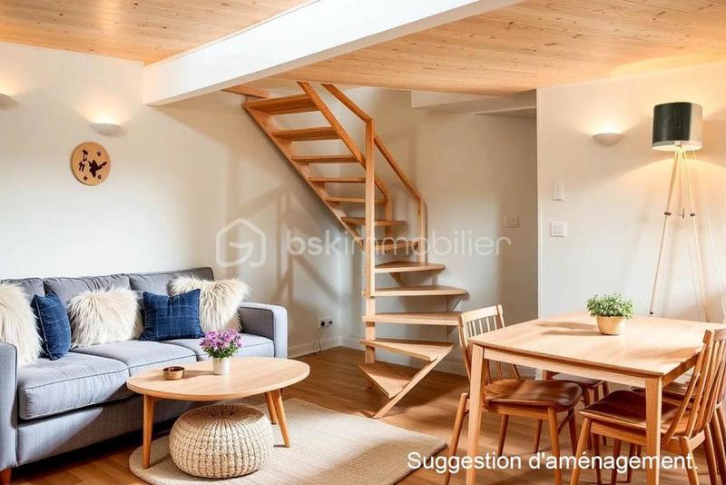 Duplex - 30 m² - 2 pièces