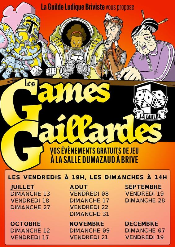 Soirée jeux de société (Salle Dumazaud)