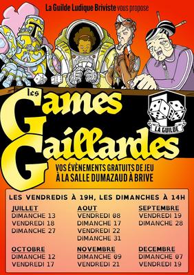 Soirée jeux de société (Salle Dumazaud)