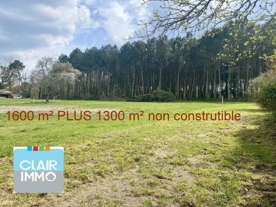 Terrain - 1 600 m²