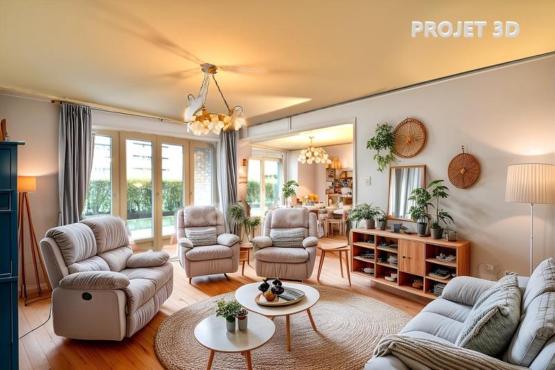 Appartement - 121 m² - 5 pièces