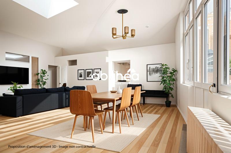 Appartement - 100 m² - 4 pièces