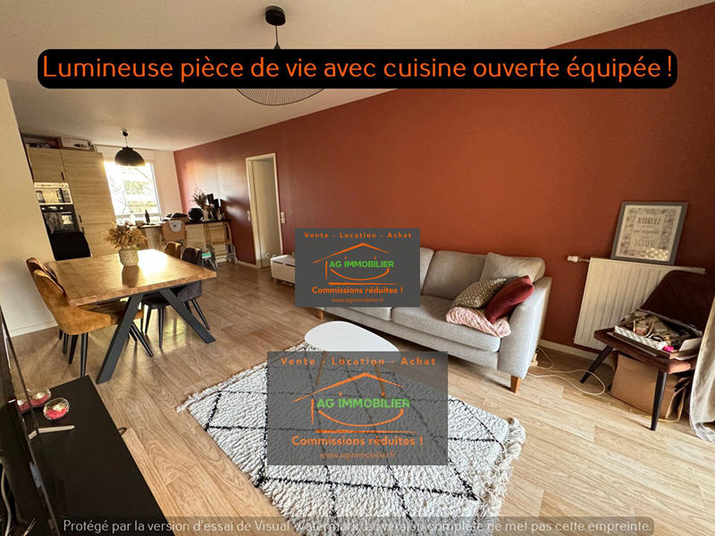Appartement - 66 m² - 3 pièces