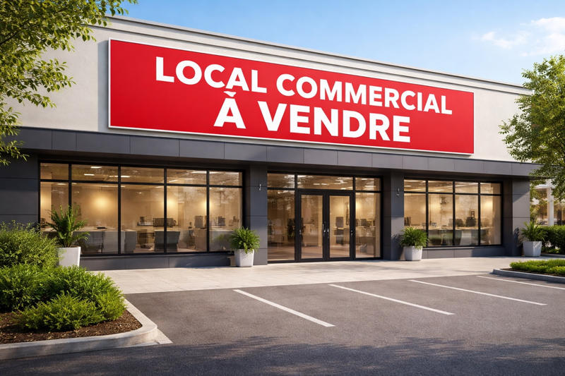 Local commercial - 260 m² - 6 pièces