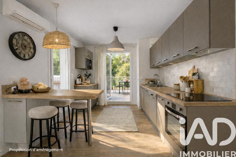 Appartement - 61 m² - 3 pièces