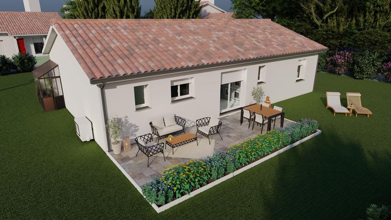 Maison - 95 m² - 5 pièces